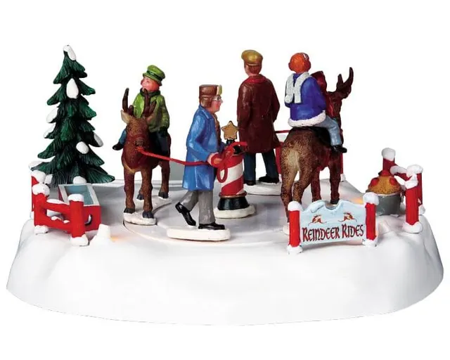 lemax-reindeer-rides-man-ge-rennes-village-de-no-l image 1