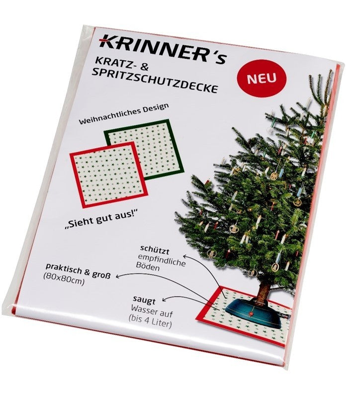 krinner-christbaum-unterlegdecke-rouge-natte-anti-claboussures-4l image 2