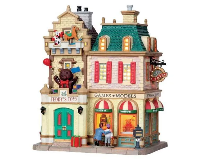 lemax-teddy-s-toys-shop-boutique-de-jouets-de-no-l-lumineuse image 1