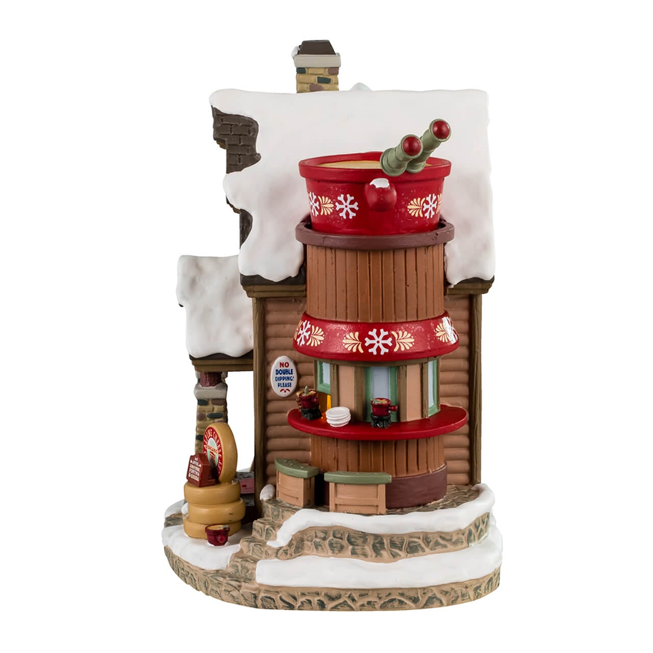 lemax-the-melted-snowflake-chalet-fondue-miniature-vail-village image 3