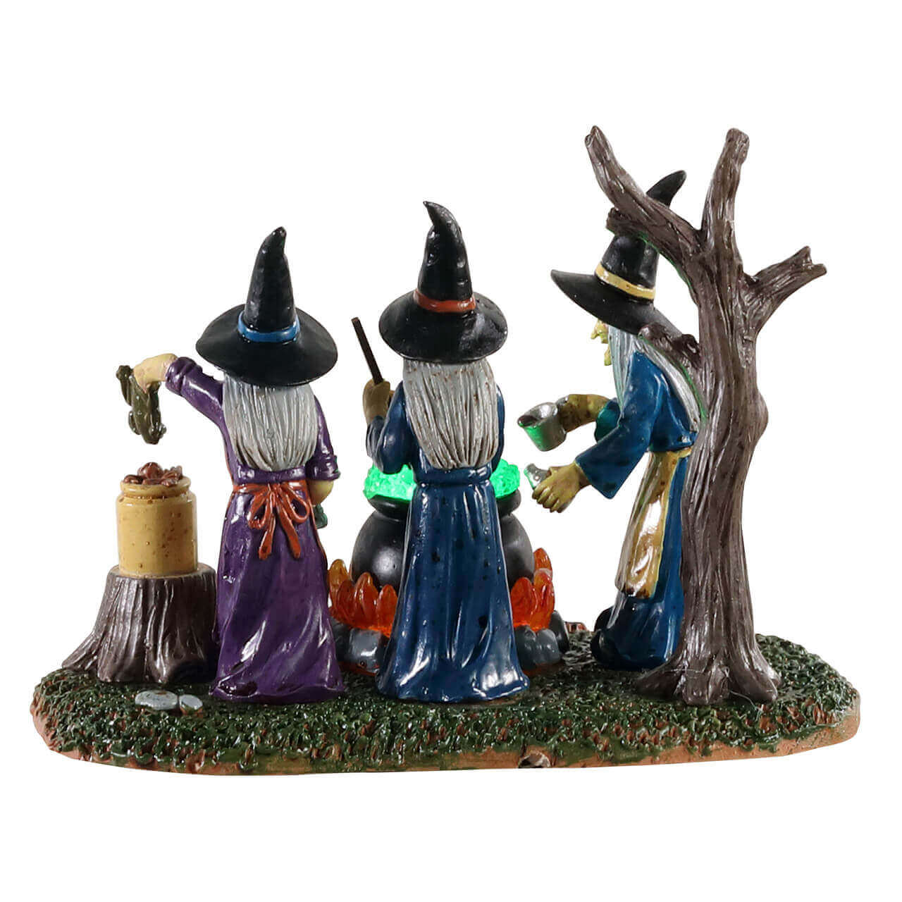 lemax-teamwork-figurine-sorci-res-au-chaudron-spooky-town image 4