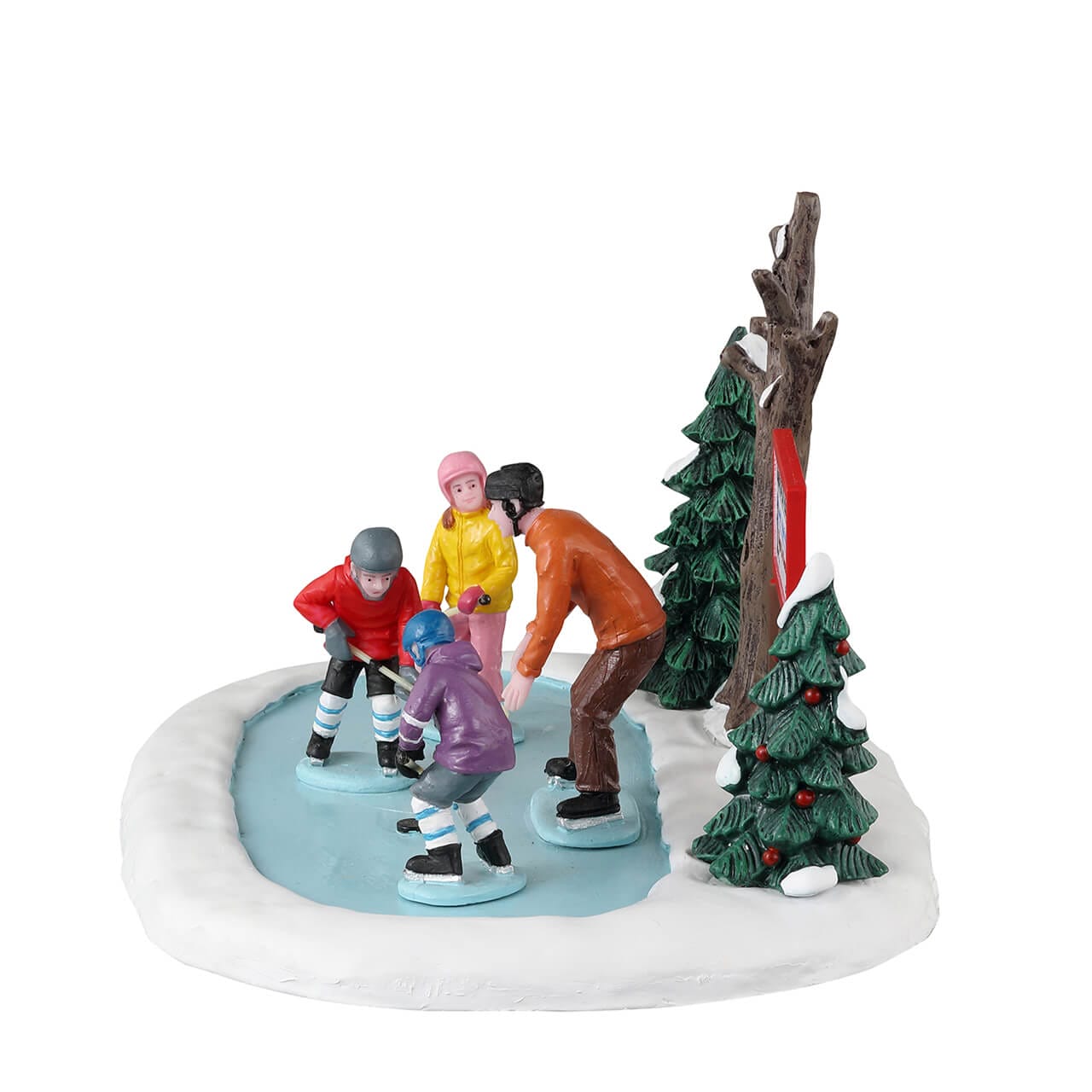 lemax-tiny-tikes-hockey-lessons-figurine-vail-village image 3