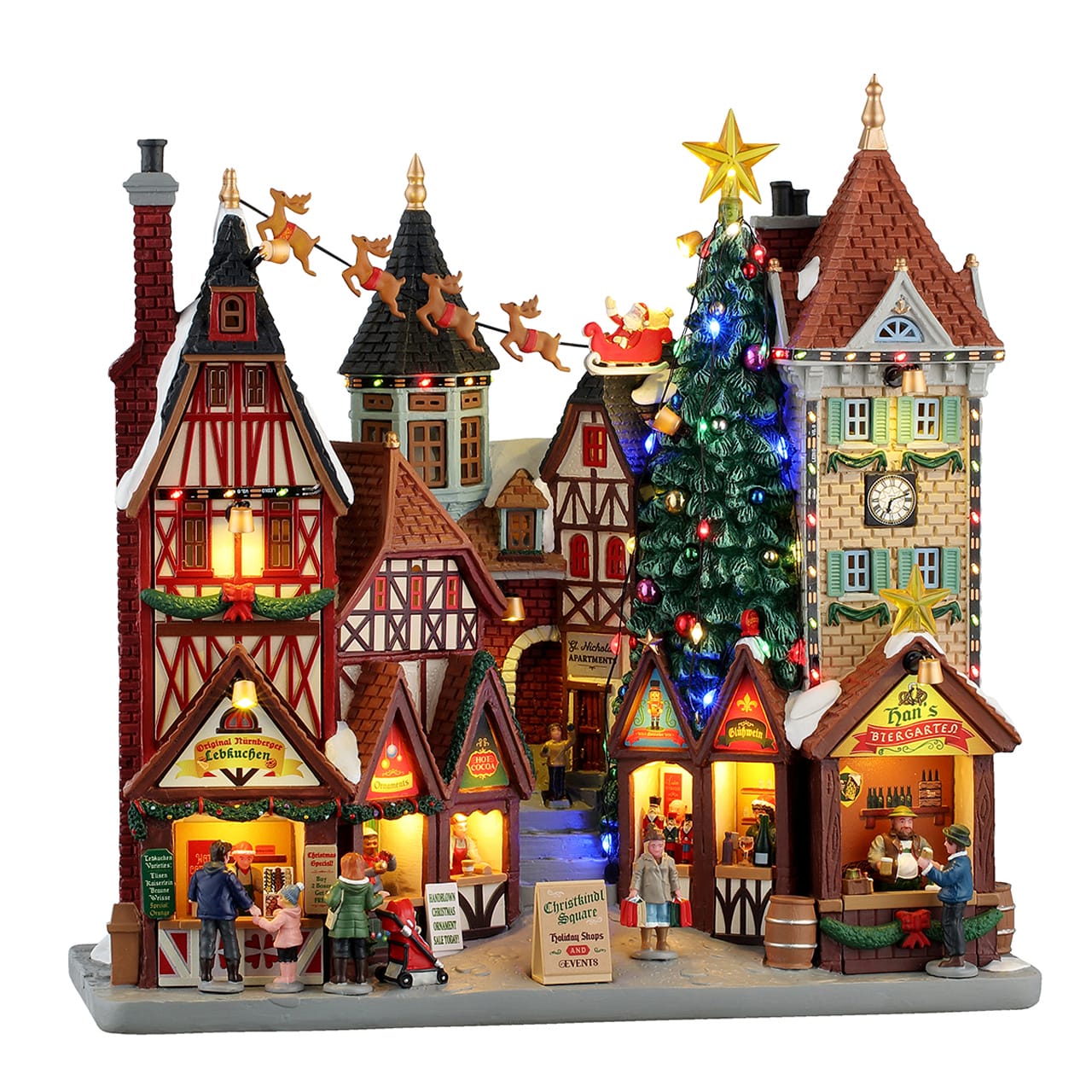 lemax-christkindl-square-place-de-march-de-no-l-caddington image 1