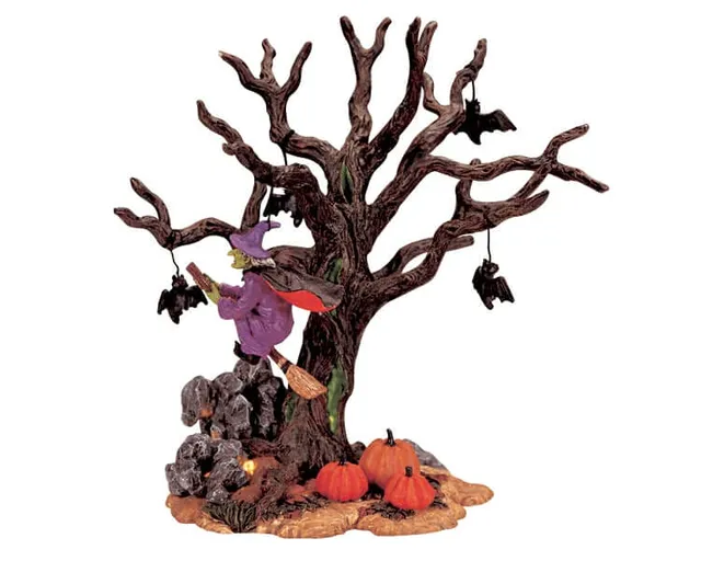 lemax-nightflight-arbre-lumineux-spooky-town image 1