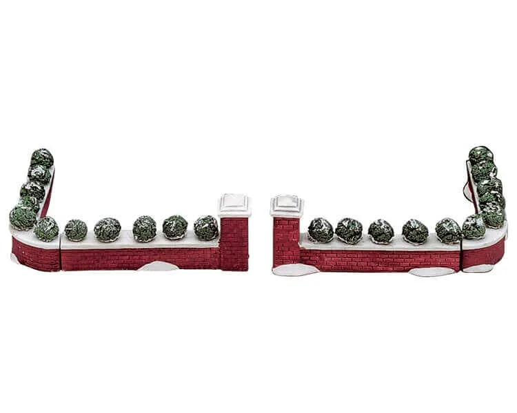 lemax-brick-wall-lot-de-6-murets-de-briques-miniatures image 1