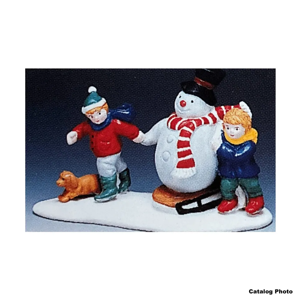 lemax-our-snowman-figurine-bonhomme-de-neige image 1