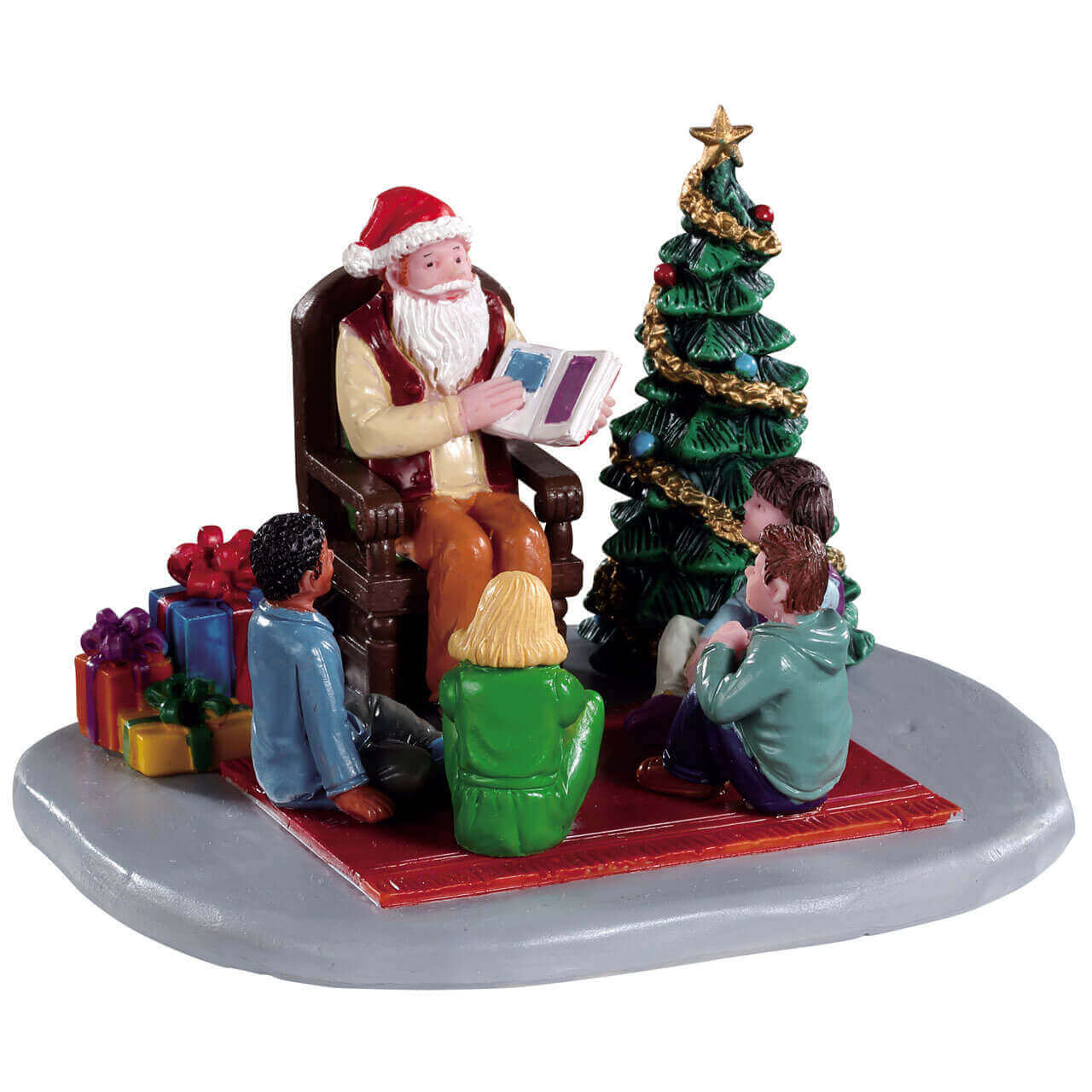 lemax-storybook-santa-figurine-p-re-no-l-de-collection image 1
