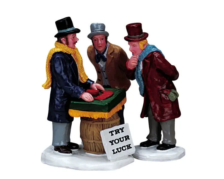 lemax-try-your-luck-stand-f-te-foraine-miniature-village image 1