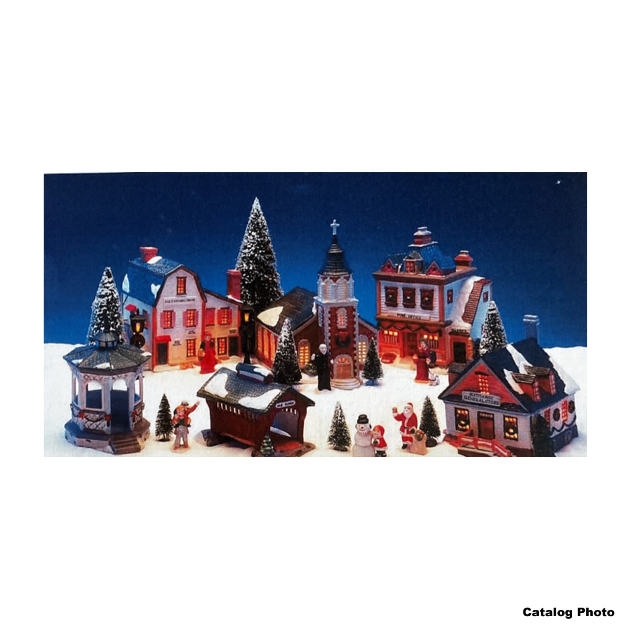 lemax-22-piece-village-set-lot-22-accessoires-village-miniature image 1