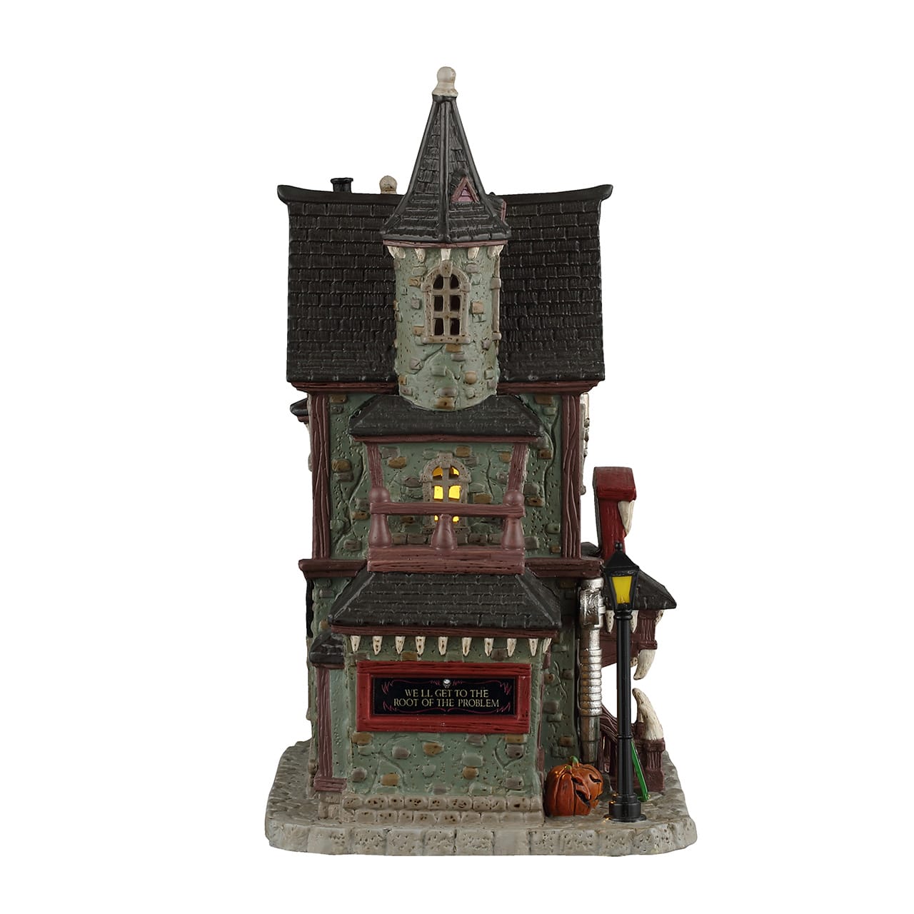 lemax-frightful-fangs-dentistry-cabinet-dentaire-spooky-town image 2
