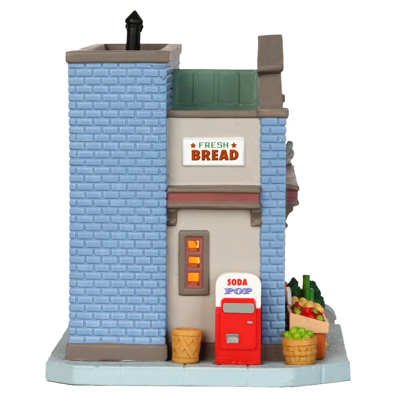 lemax-springfield-groceries-picerie-miniature-lumineuse image 2