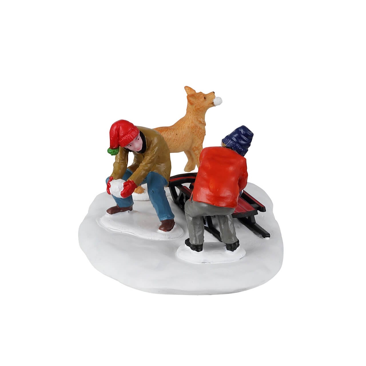lemax-snowy-ammo-operation-figurine-bataille-de-boules-de-neige-vail image 2