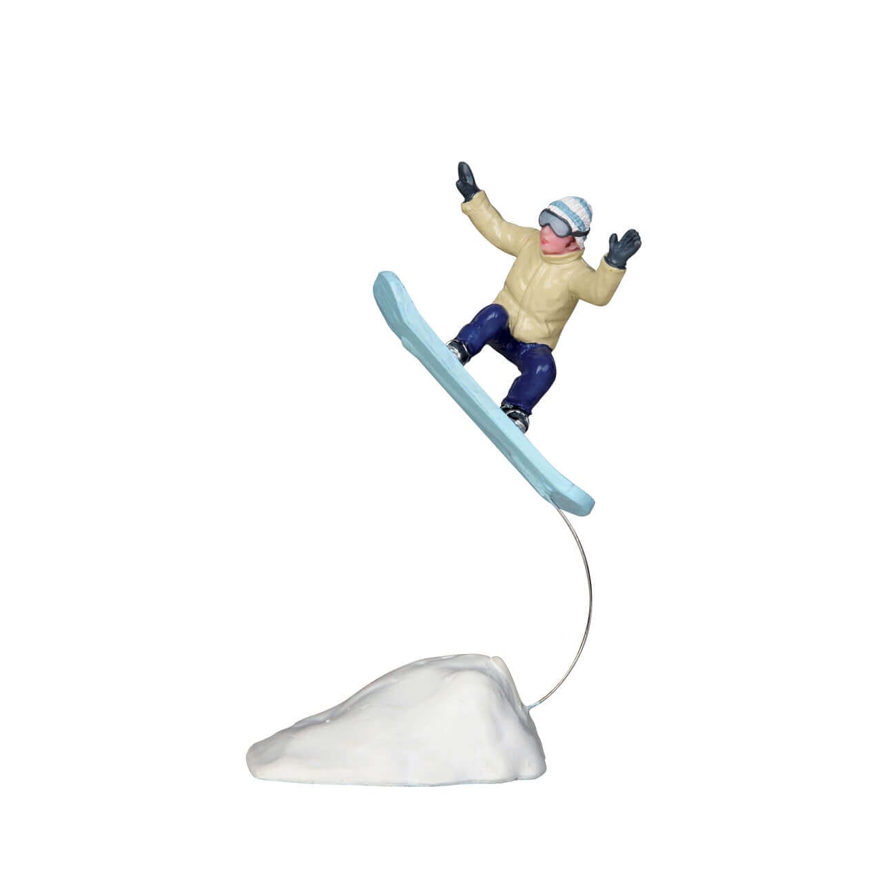 lemax-phat-air-figurine-vail-village-snowboard image 1