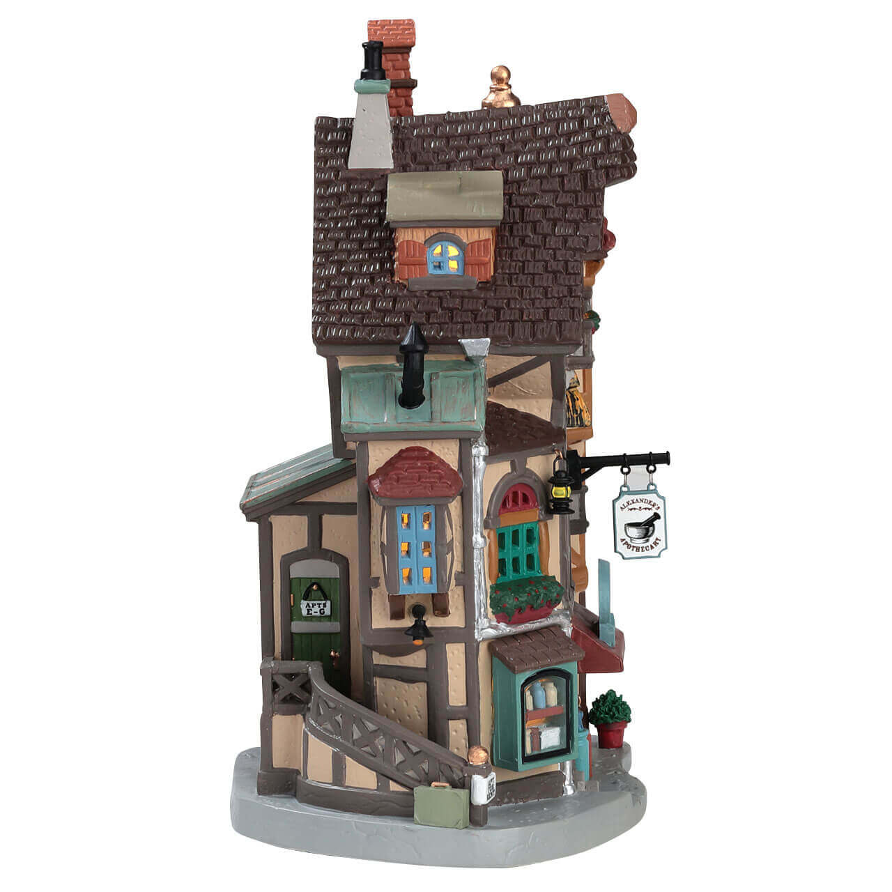 lemax-alexander-s-apothecary-boutique-miniature-lumineuse-no-l image 3