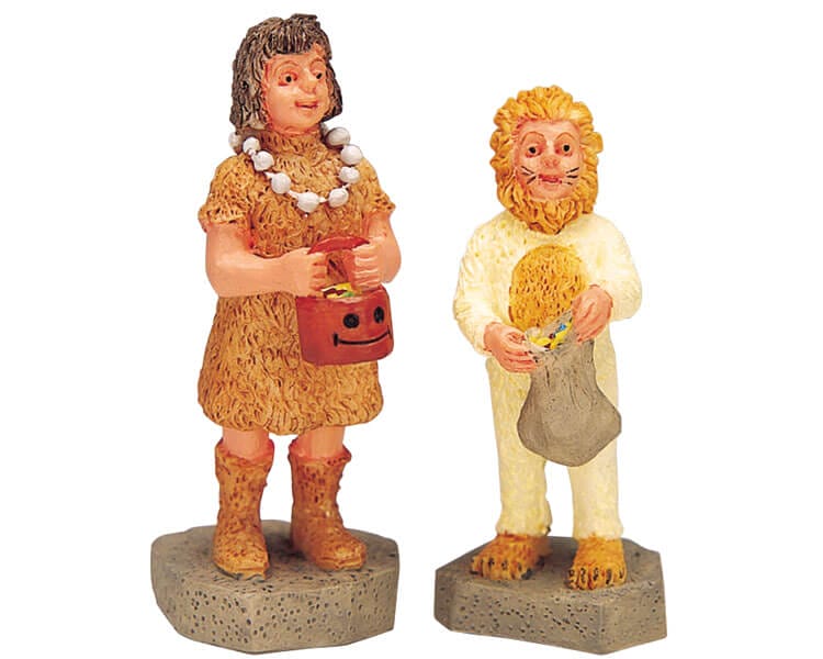 lemax-lion-caveman-figurine-spooky-town image 1