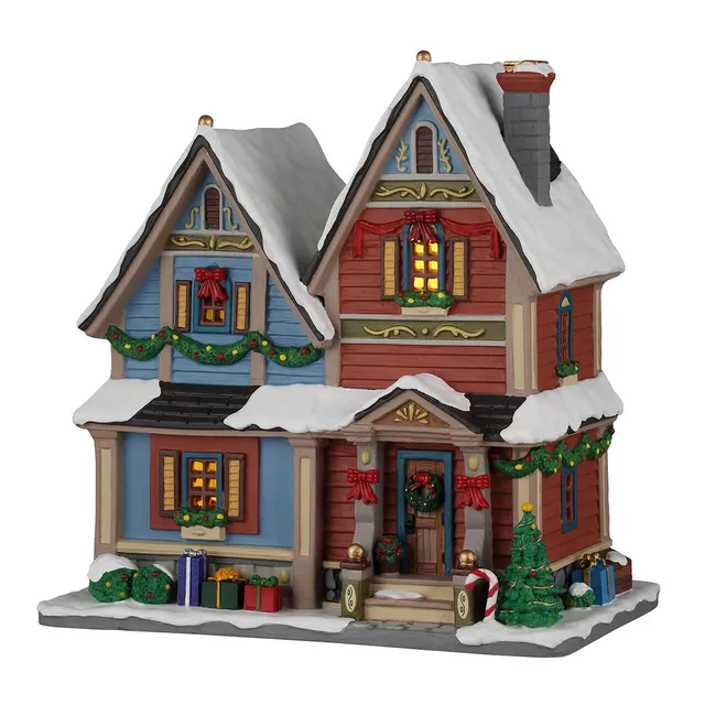 lemax-carol-residence-grande-maison-illumin-e-caddington-village-miniature image 1