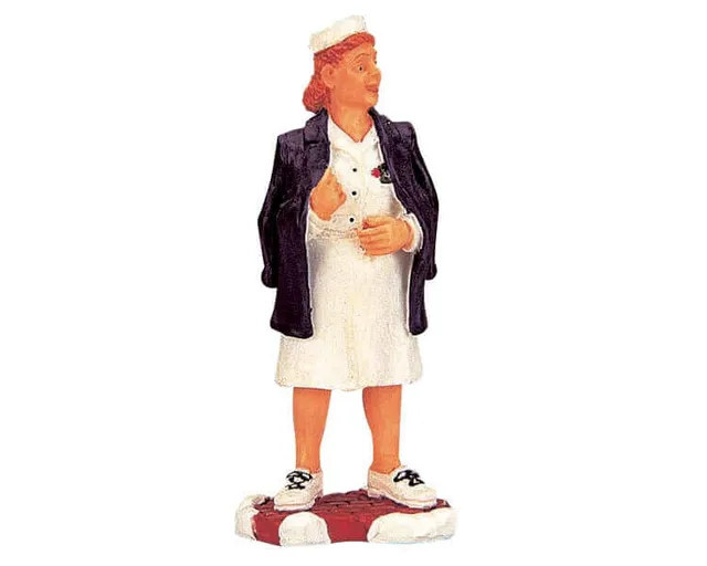 lemax-nurse-figurine-miniature-pour-village-de-no-l image 1