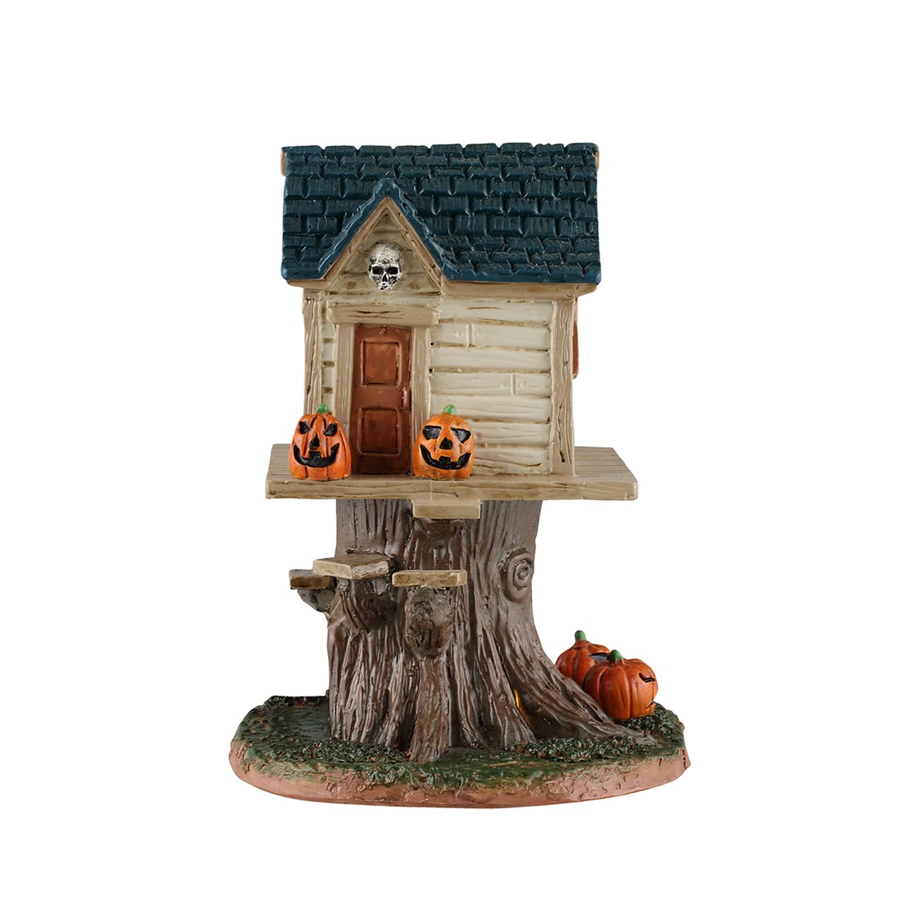 lemax-spooky-town-skull-tree-house-maison-arbre-cr-ne-lumineuse image 2