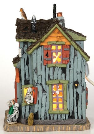 lemax-dead-man-s-cabin-cabane-hant-e-miniature-spooky-town image 2