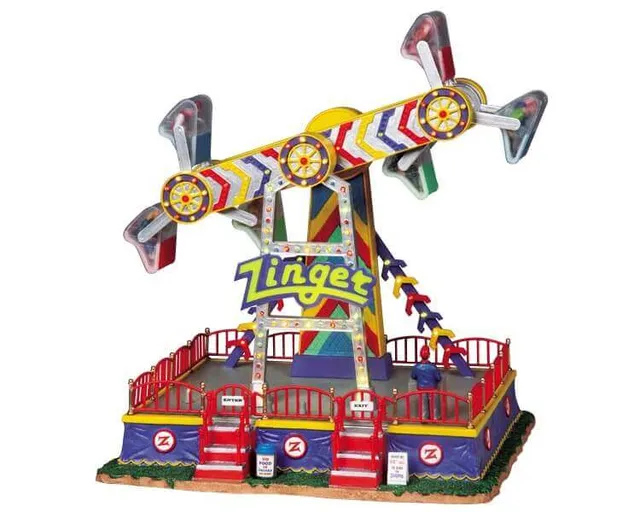 lemax-the-zinger-man-ge-miniature-lumineux-village-de-no-l image 1
