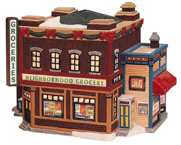 lemax-mom-pop-s-neighborhood-grocery-picerie-lumineuse-village image 1
