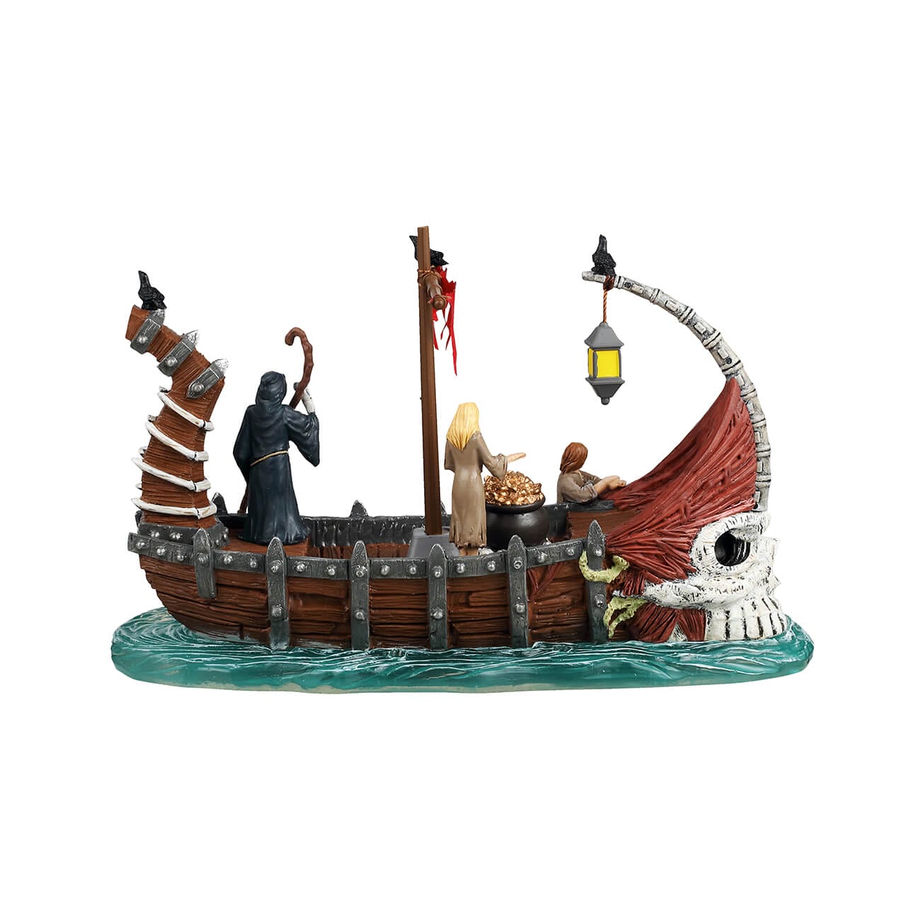 lemax-ferry-on-river-styx-bateau-hant-spooky-town image 4