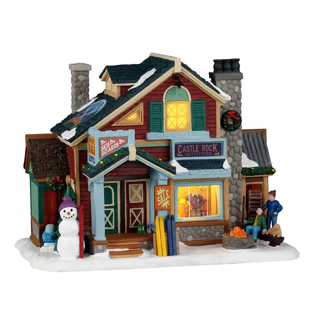 lemax-castle-rock-ski-outfitters-boutique-de-ski-vail-village-lumineuse image 1