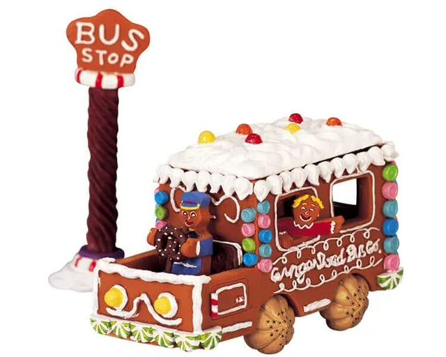 lemax-sugar-n-spice-gingerbread-bus-bus-miniature-pain-d-pice-lumineux image 1