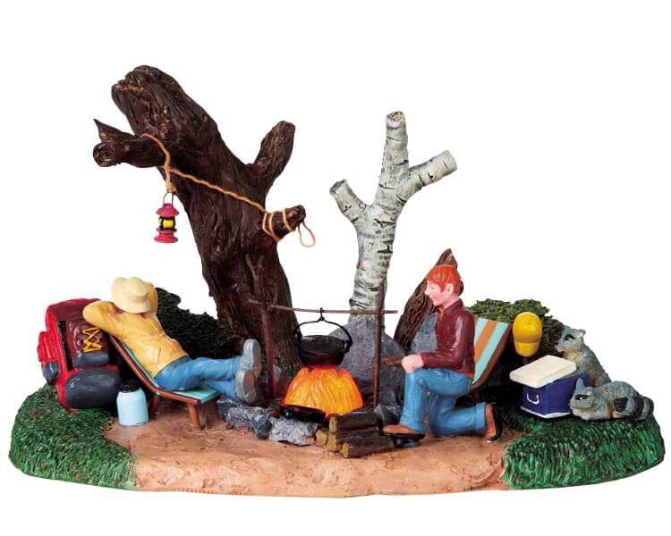 lemax-all-round-the-campfire-sc-ne-figurines-feu-de-camp image 1