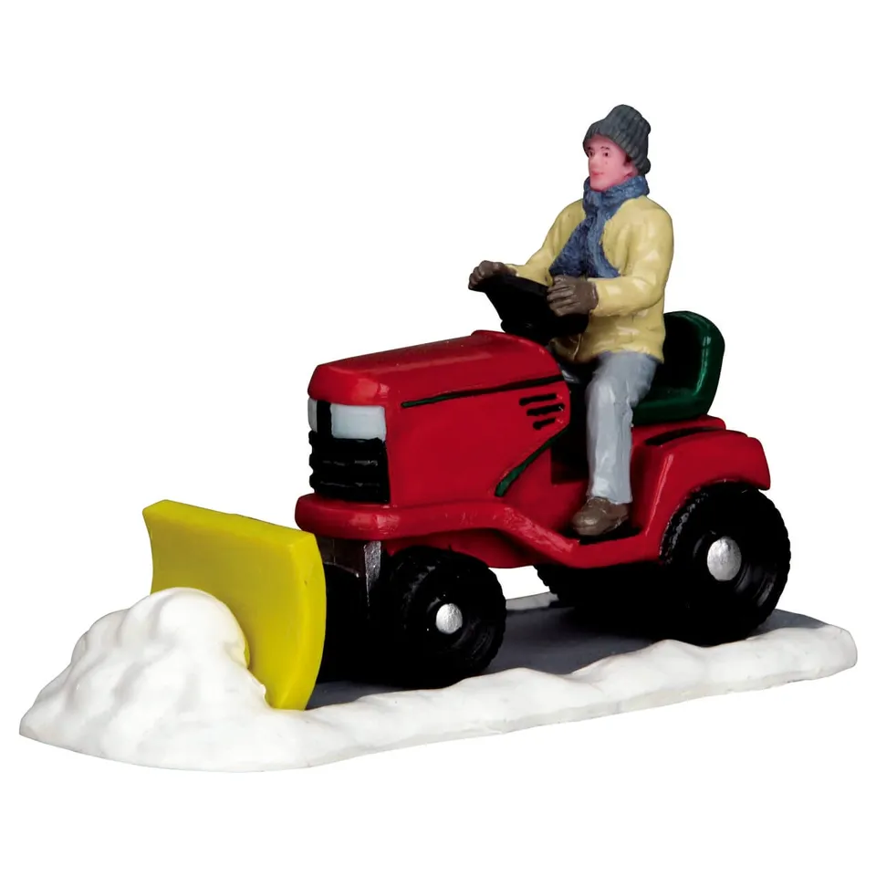 lemax-ride-on-snowplow-figurine-chasse-neige-miniature-village-de-no-l image 1