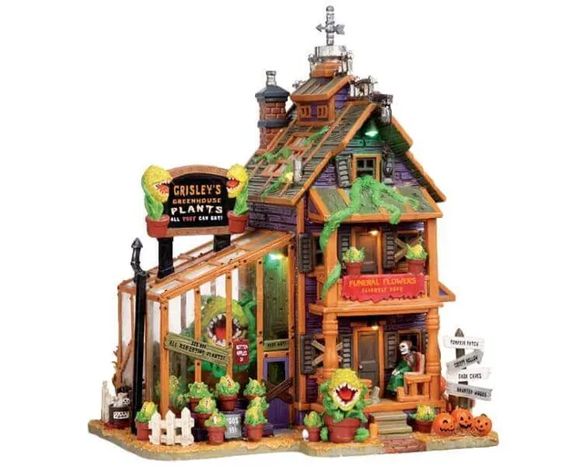 lemax-grisley-s-greenhouse-serre-lumineuse-village-de-no-l image 1