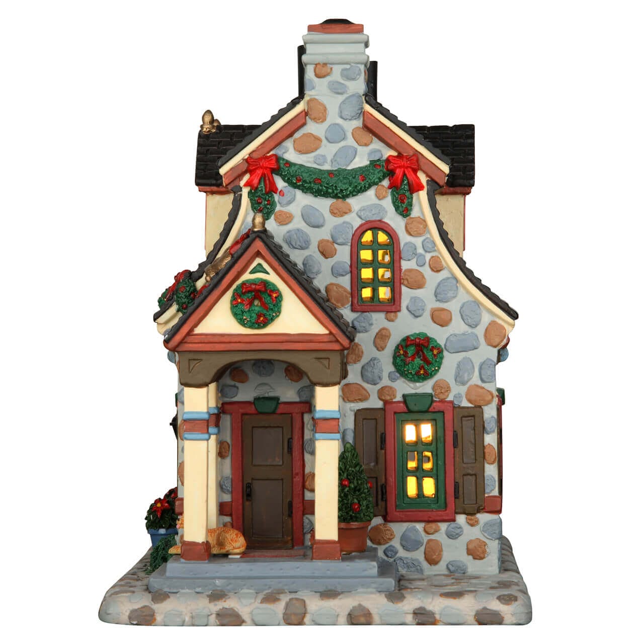 lemax-sullivan-manor-maison-manoir-miniature-lumineuse image 3