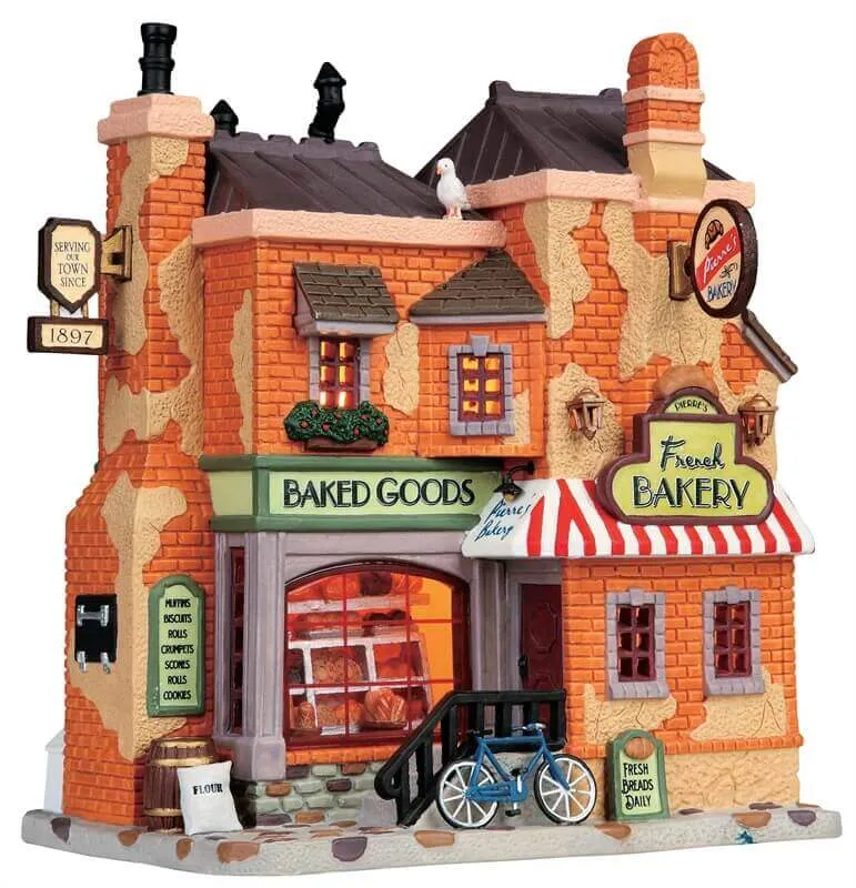 lemax-pierre-s-french-bakery-boulangerie-miniature-lumineuse image 1