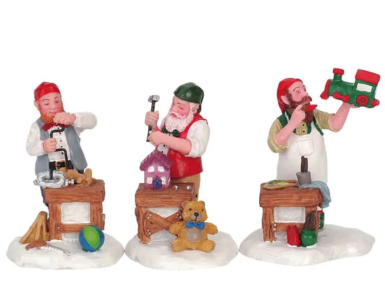 lemax-santa-s-little-helpers-figurines-lutins-de-no-l image 1