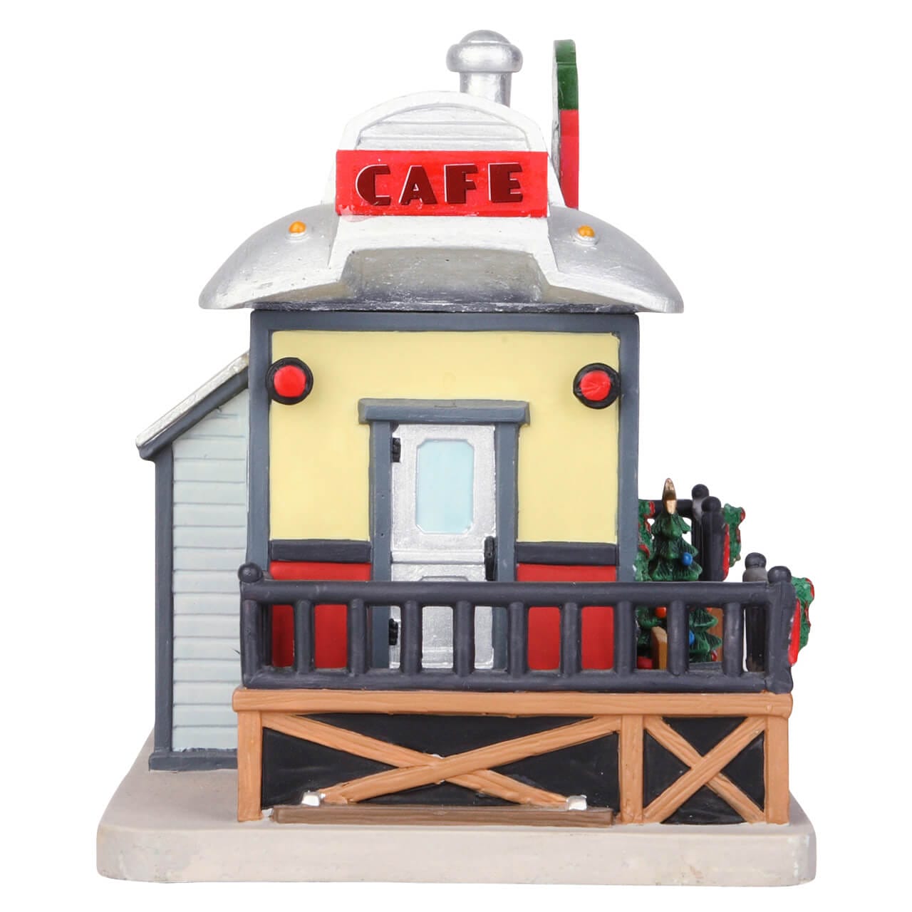 lemax-the-station-dining-car-wagon-restaurant-lumineux image 3