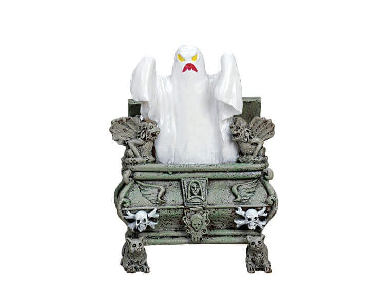 lemax-glowing-haunted-crypt-crypte-lumineuse-spooky-town image 1