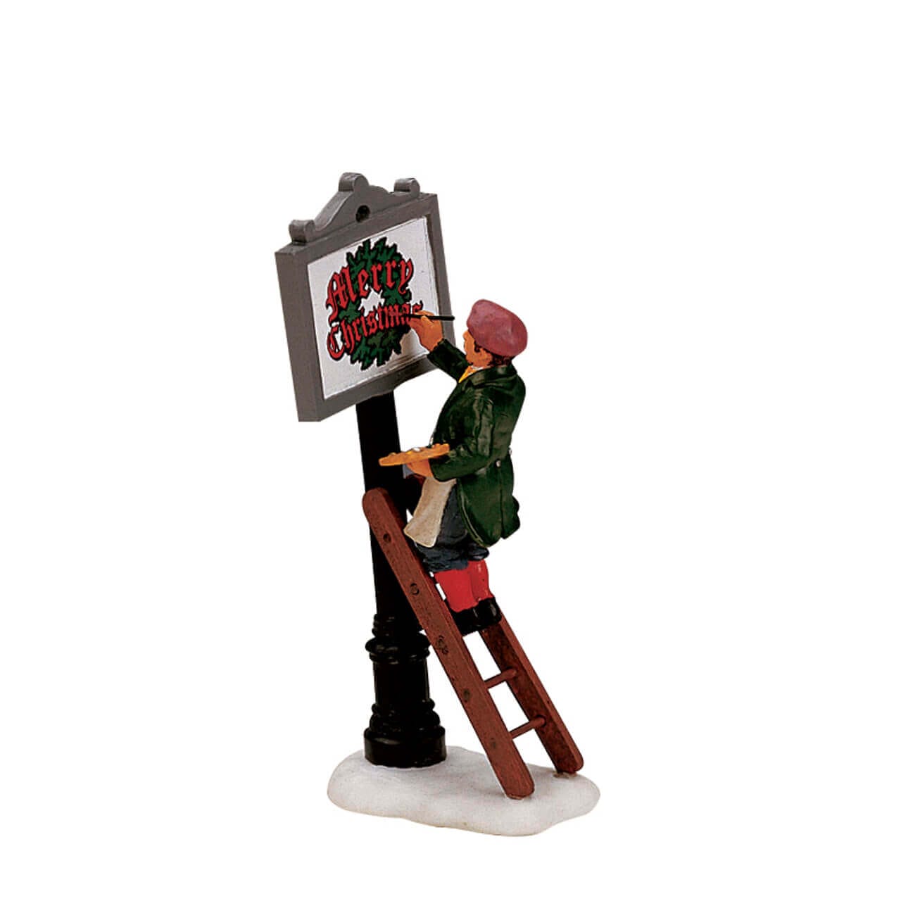 lemax-sign-painter-figurine-peintre-caddington-village image 1