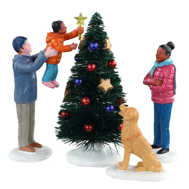lemax-the-final-touch-famille-d-coration-sapin-village-de-no-l image 1