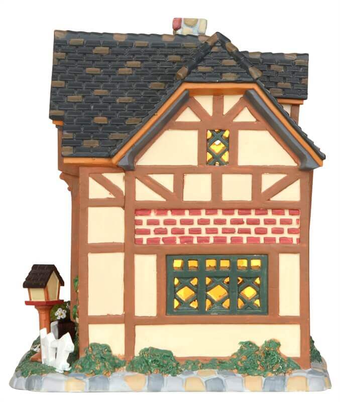 lemax-woodsbury-cottage-maison-miniature-lumineuse image 3