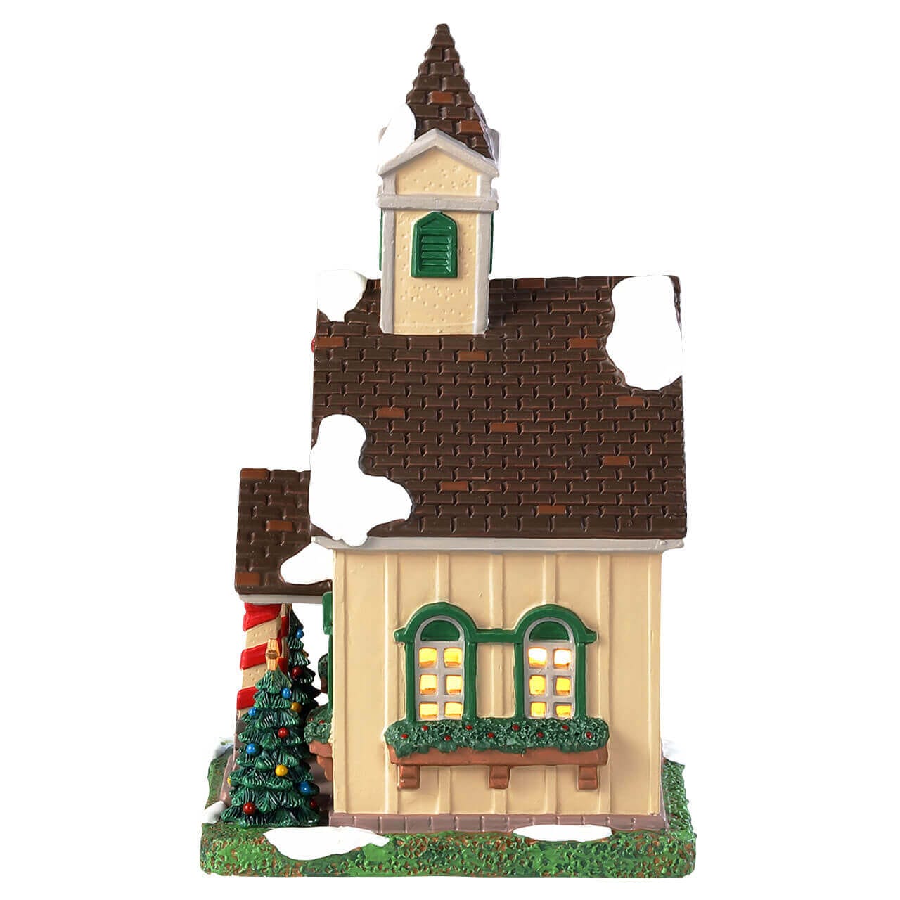 lemax-wayside-church-glise-miniature-lumineuse-caddington-village-de-no-l image 2