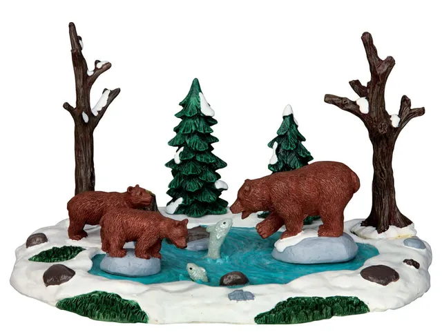 lemax-getting-dinner-figurine-miniature-sc-ne-de-repas image 1