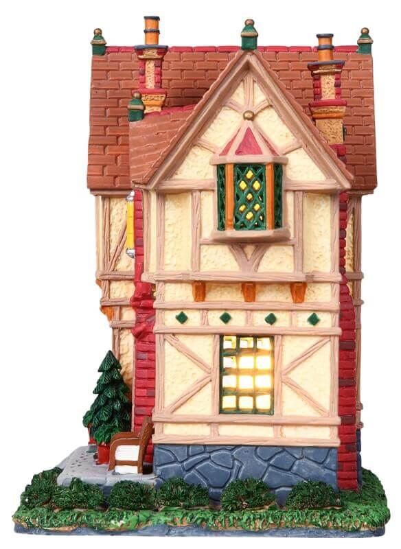 lemax-tudor-cottage-maison-miniature-lumineuse-village-de-no-l image 2