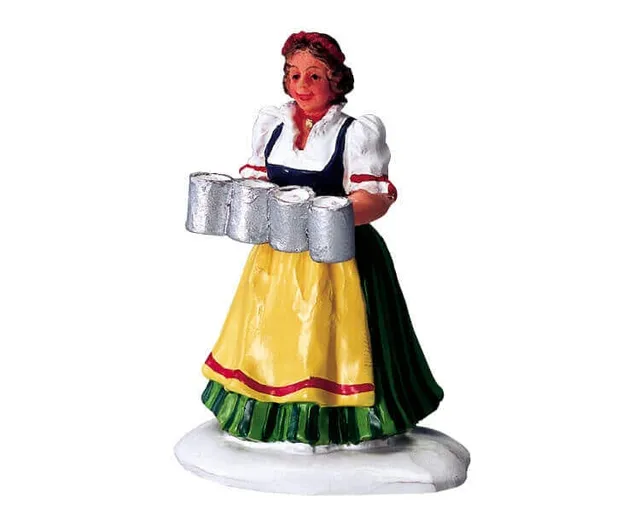 lemax-barmaid-figurine-village-miniature-serveuse image 1