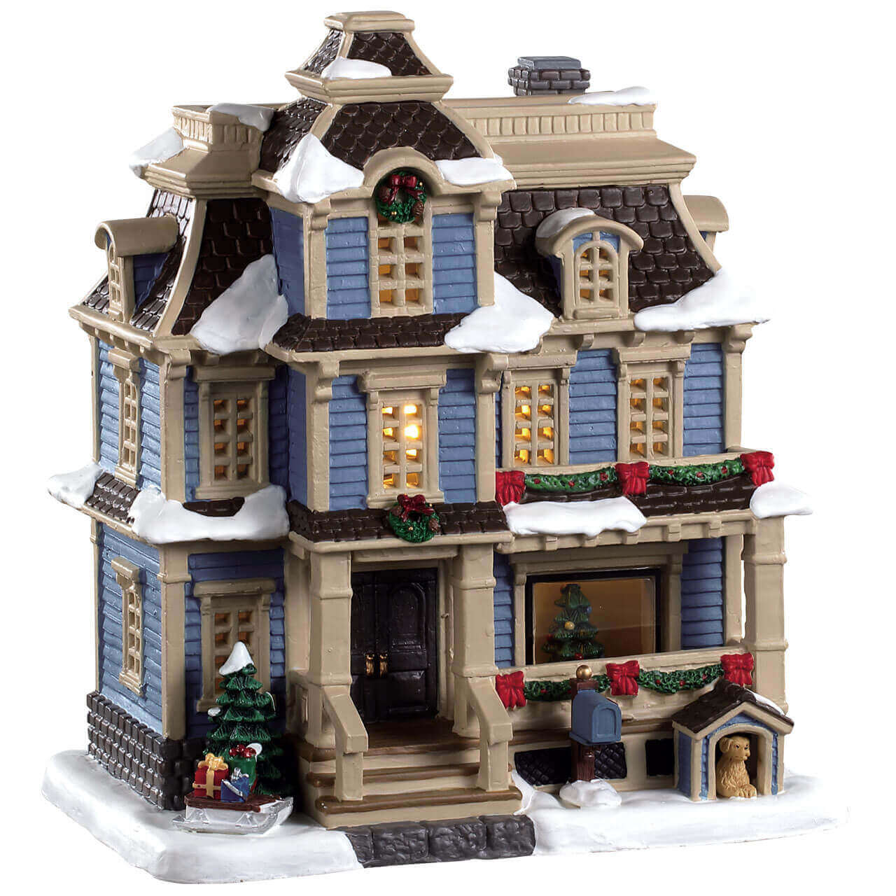 lemax-lawson-residence-maison-miniature-lumineuse-village-de-no-l image 1