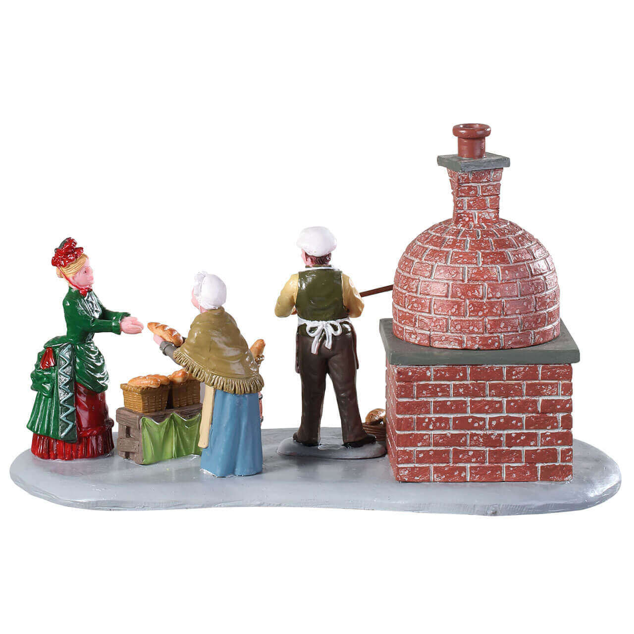 lemax-bread-bakers-boulangers-miniatures-village-caddington image 4