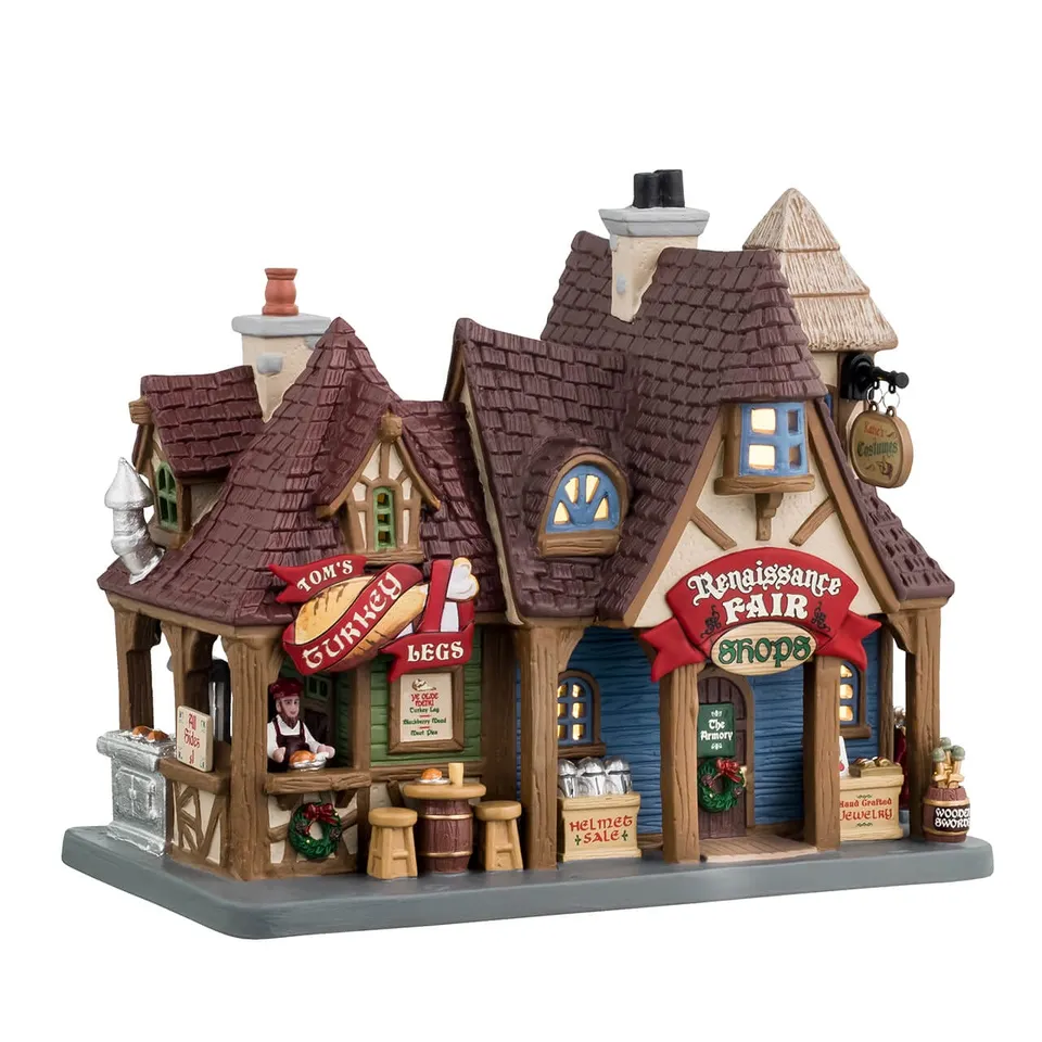 lemax-renaissance-fair-shops-b-timent-village-de-no-l-caddington image 1