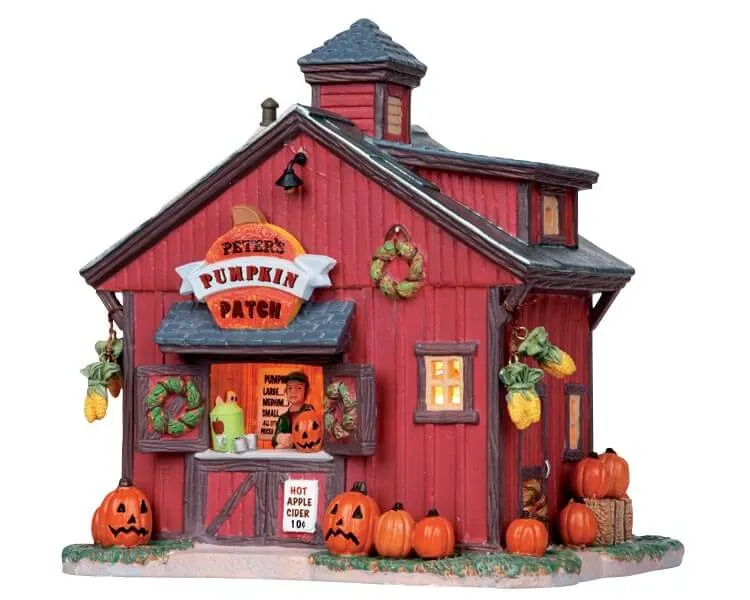 lemax-peter-s-pumpkin-patch-champ-de-citrouilles-miniature image 1