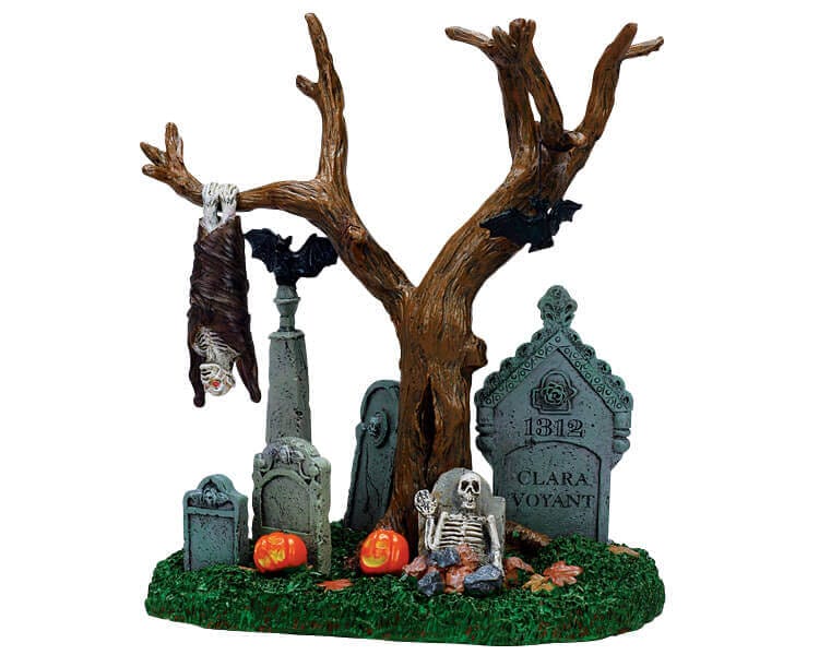 lemax-vampire-tree-arbre-hant-lumineux-spooky-town image 1