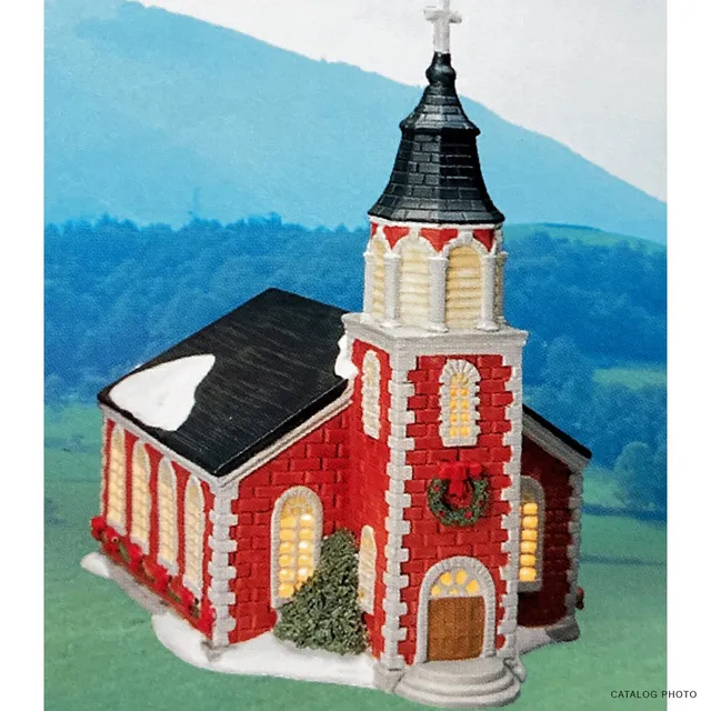 lemax-st-paul-s-church-glise-lumineuse-village-de-no-l image 1