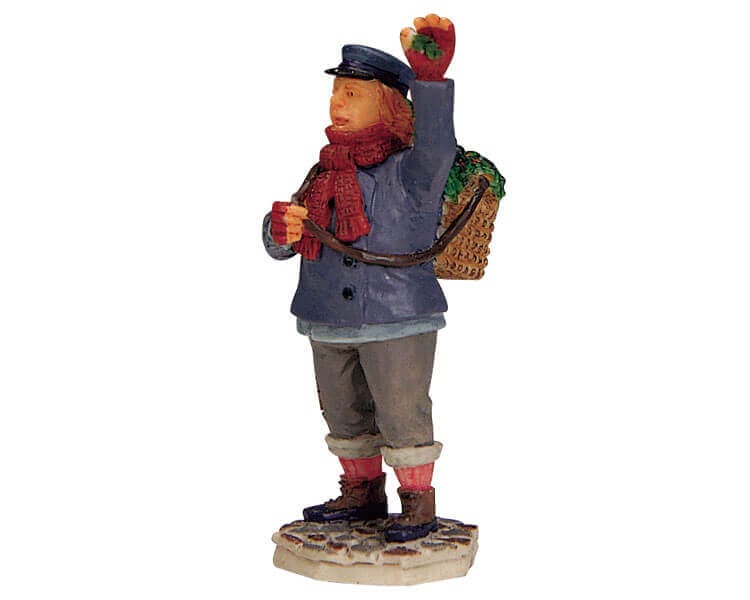 lemax-mistletoe-seller-figurine-vendeur-de-gui-miniature image 1